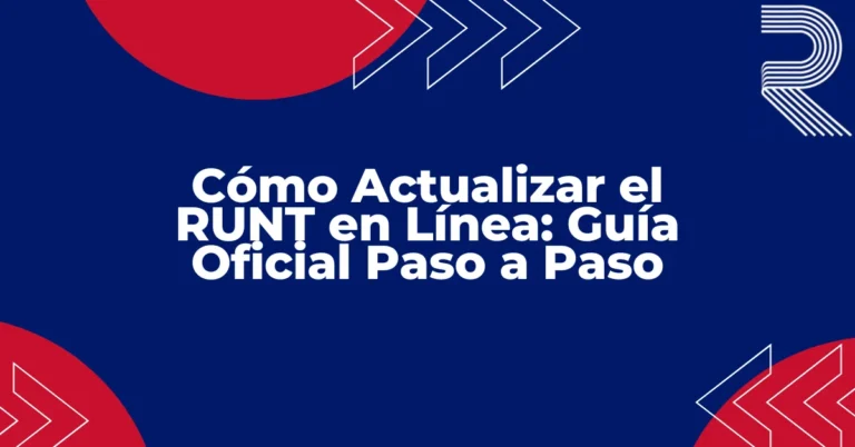 Cómo Actualizar el RUNT en Línea